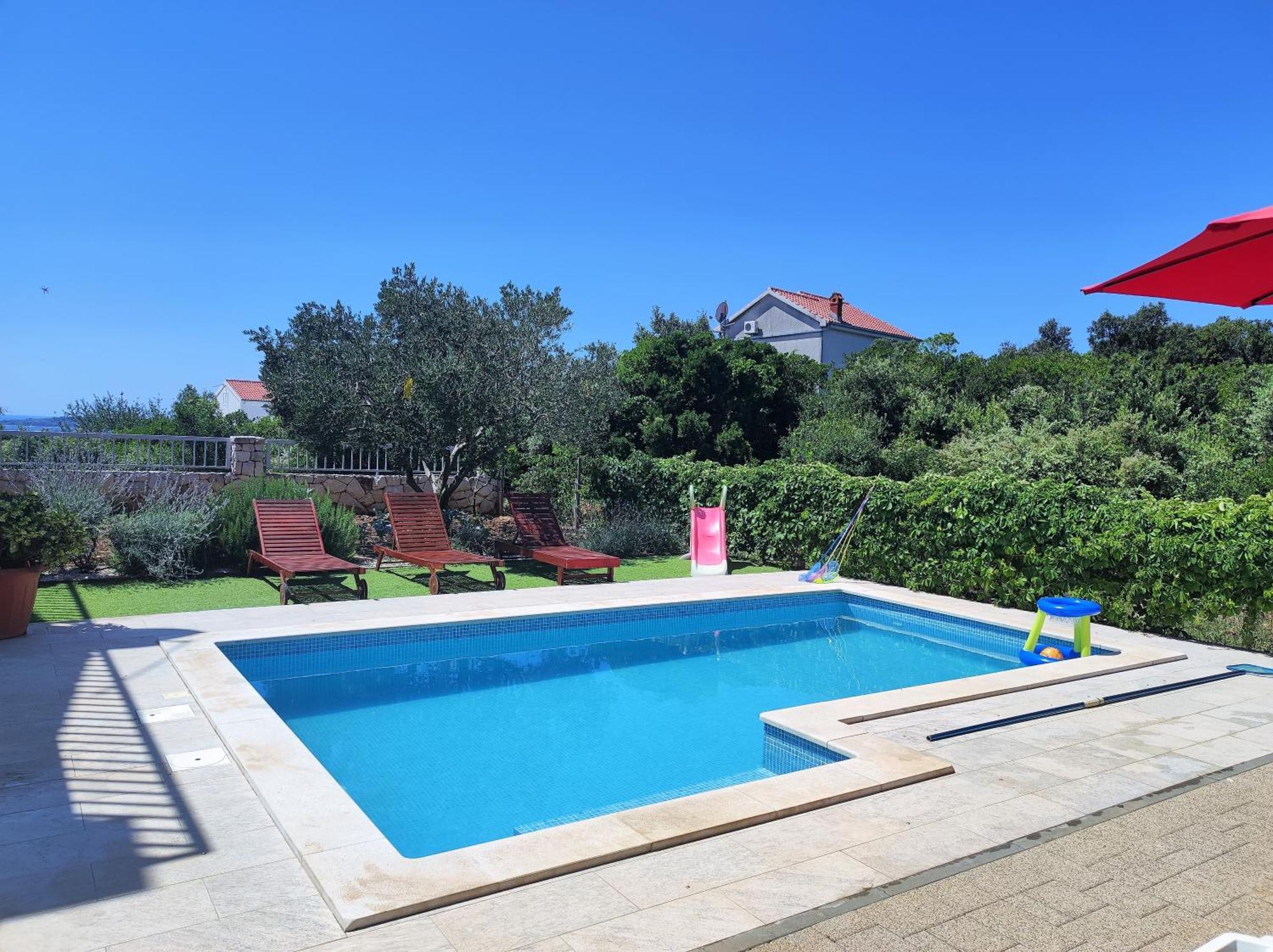 Holiday House Nena With Pool Vinišće Eksteriør bilde